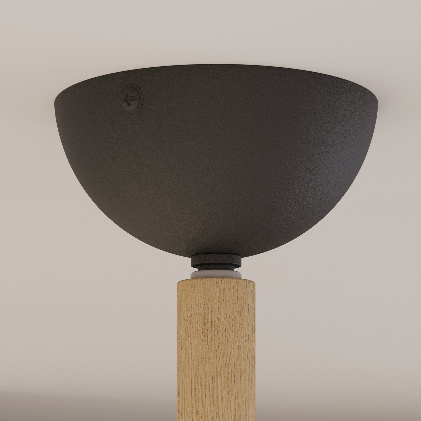 Skansen ceiling lamp 3-bulb adjustable, black