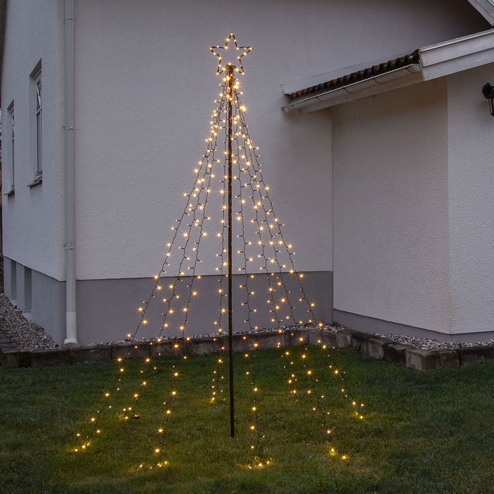 LED-lysträd Spiky