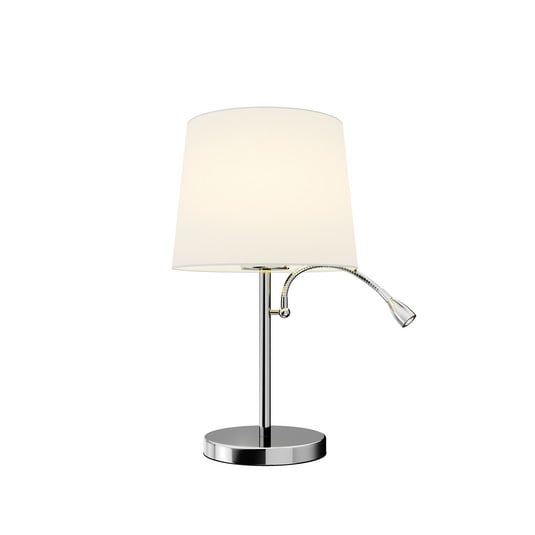 Benjiro Stolová Lampa White/Chrome - Lindby
