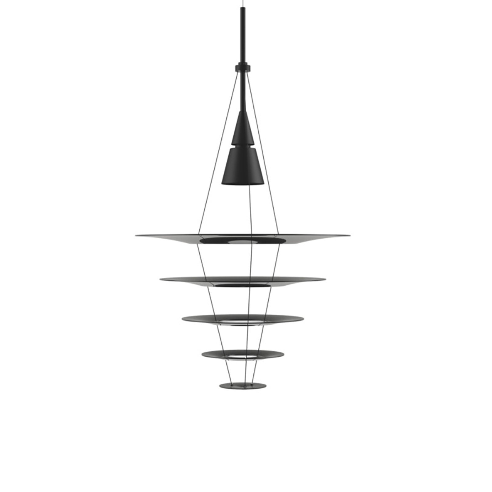 Enigma 545 Pendant Black - Louis Poulsen