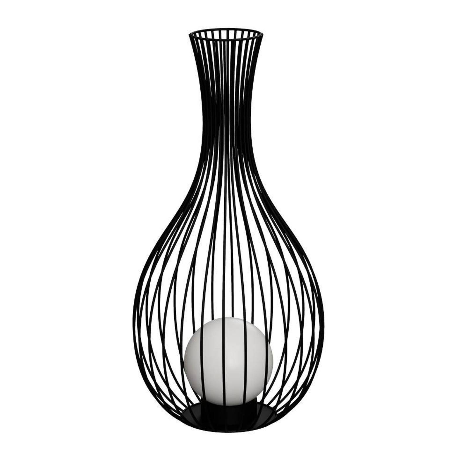 EGLO Fossombrone lampe sur pied extérieure noire