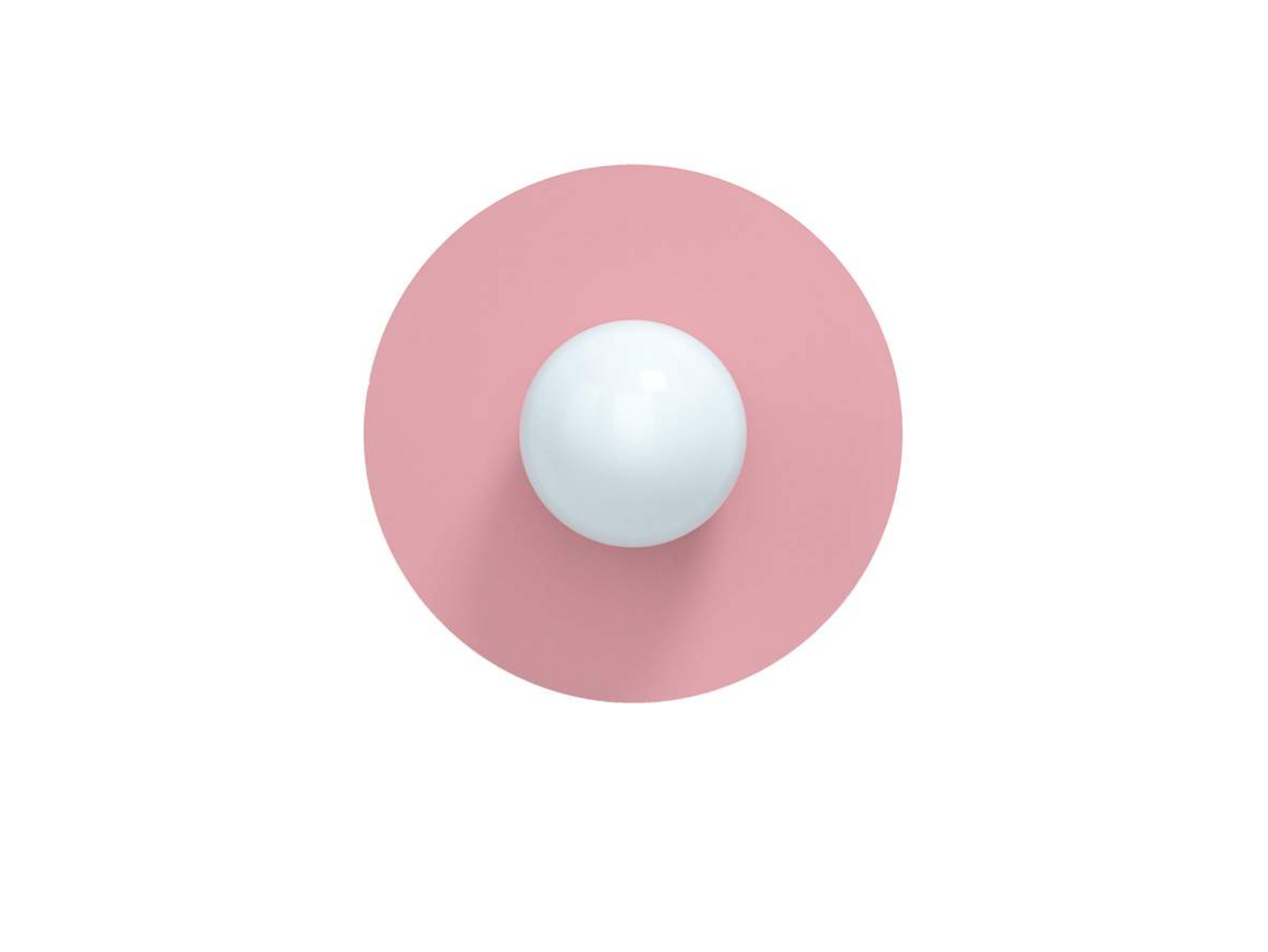 Candy Big Circle 360 S Wandleuchte, pink - Swedish Ninja