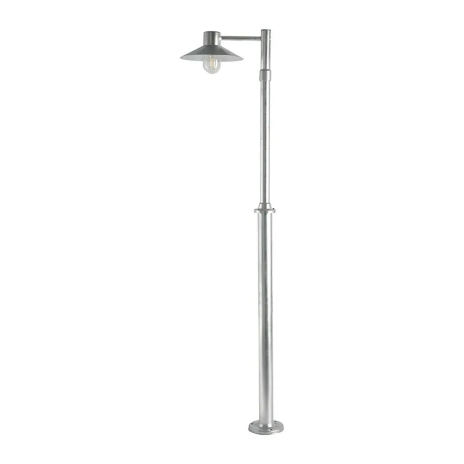 Lund 1 Outdoor Park Lamp Galvanised - Norlys