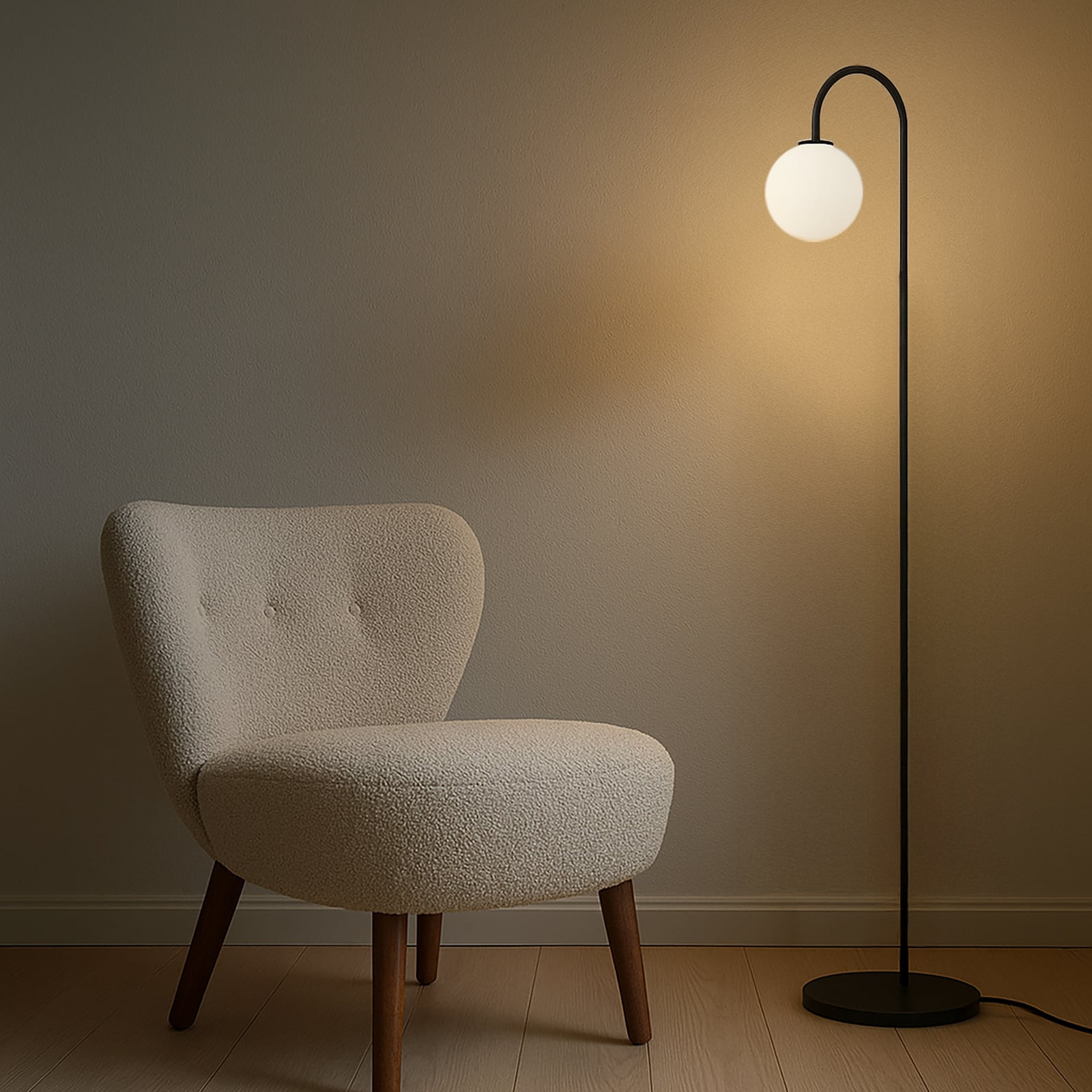 Ballon Lampadaire Black - Herstal Ballon Lampadaire Black - Herstal