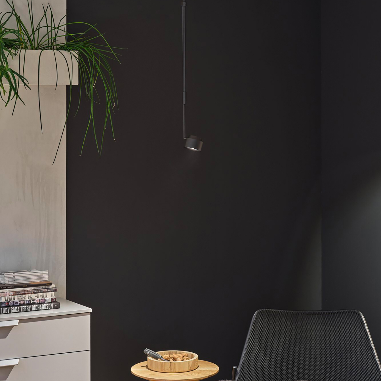 Puric Pane Taklampe 3-step Svart - Paulmann