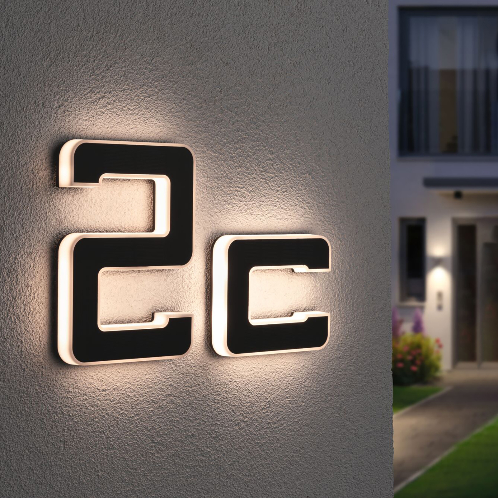 Paulmann LED-Solar-Buchstabe c
