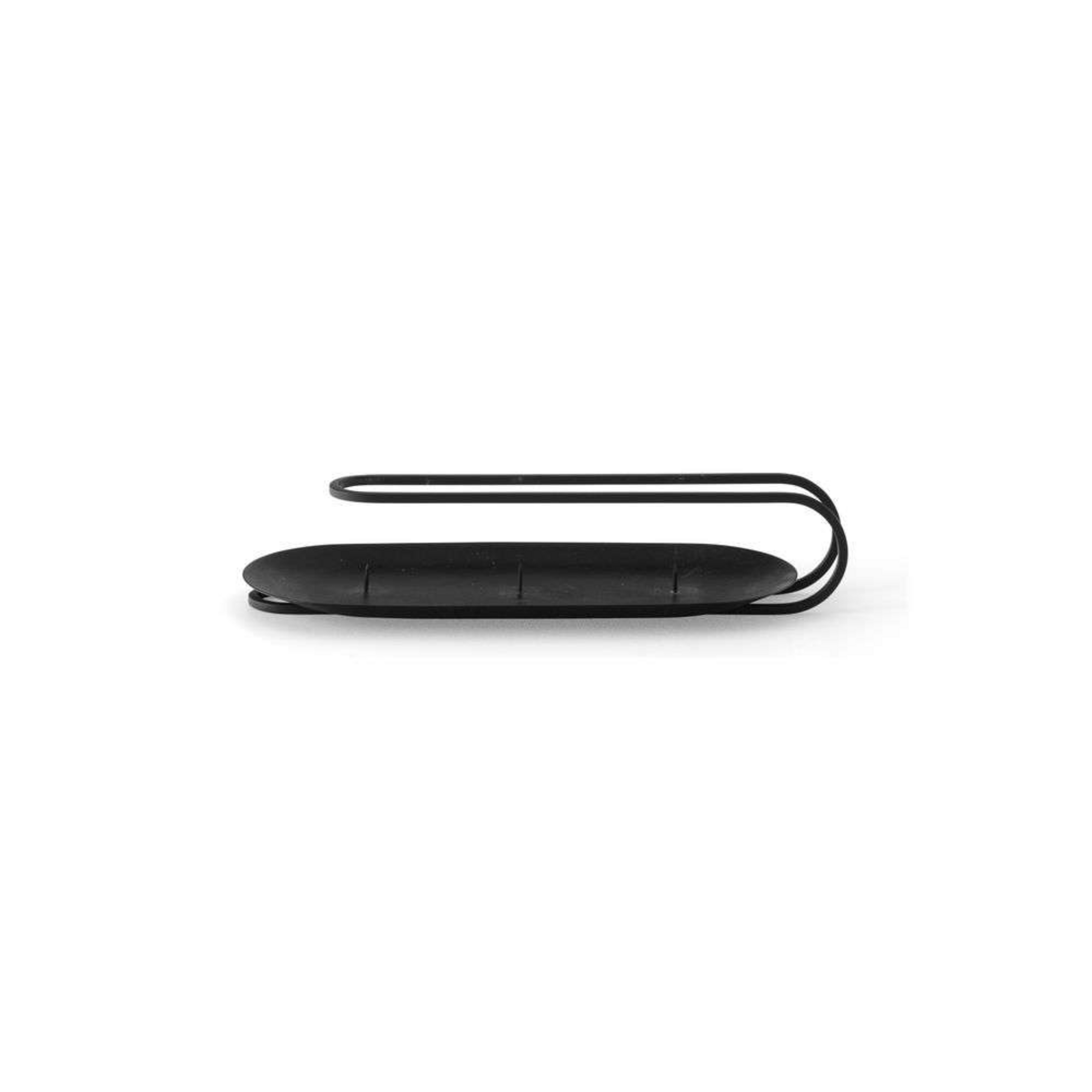 Clip Kerzenhalter Tisch 3-Arm H5 Black - Audo Copenhagen