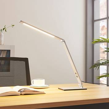 Hliníková stolní LED lampa Nicano se stmívačem