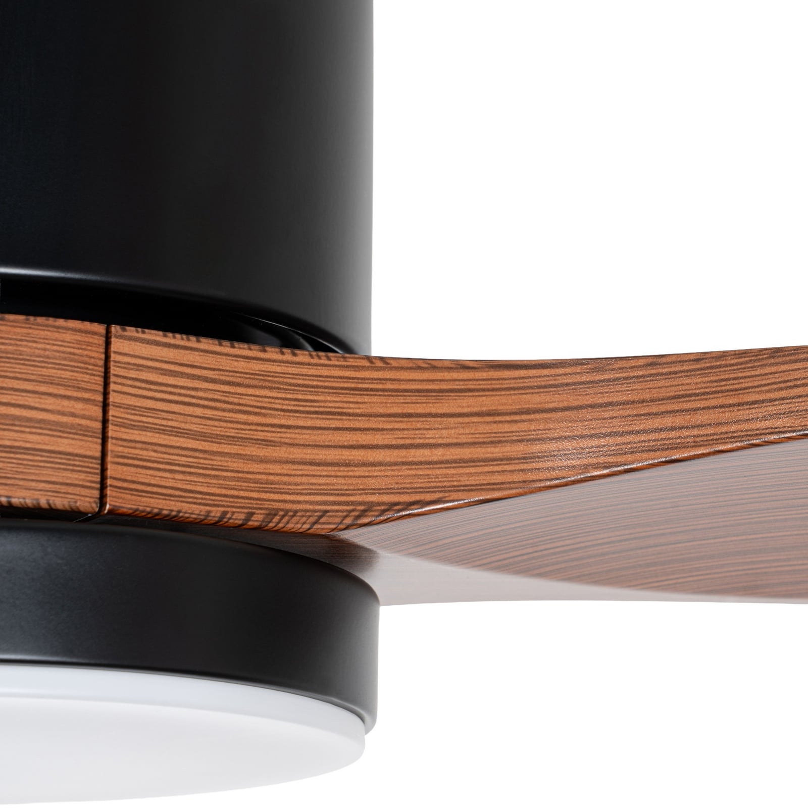 Lucande LED stropni ventilator Brinia, premer 132 cm, les, CCT