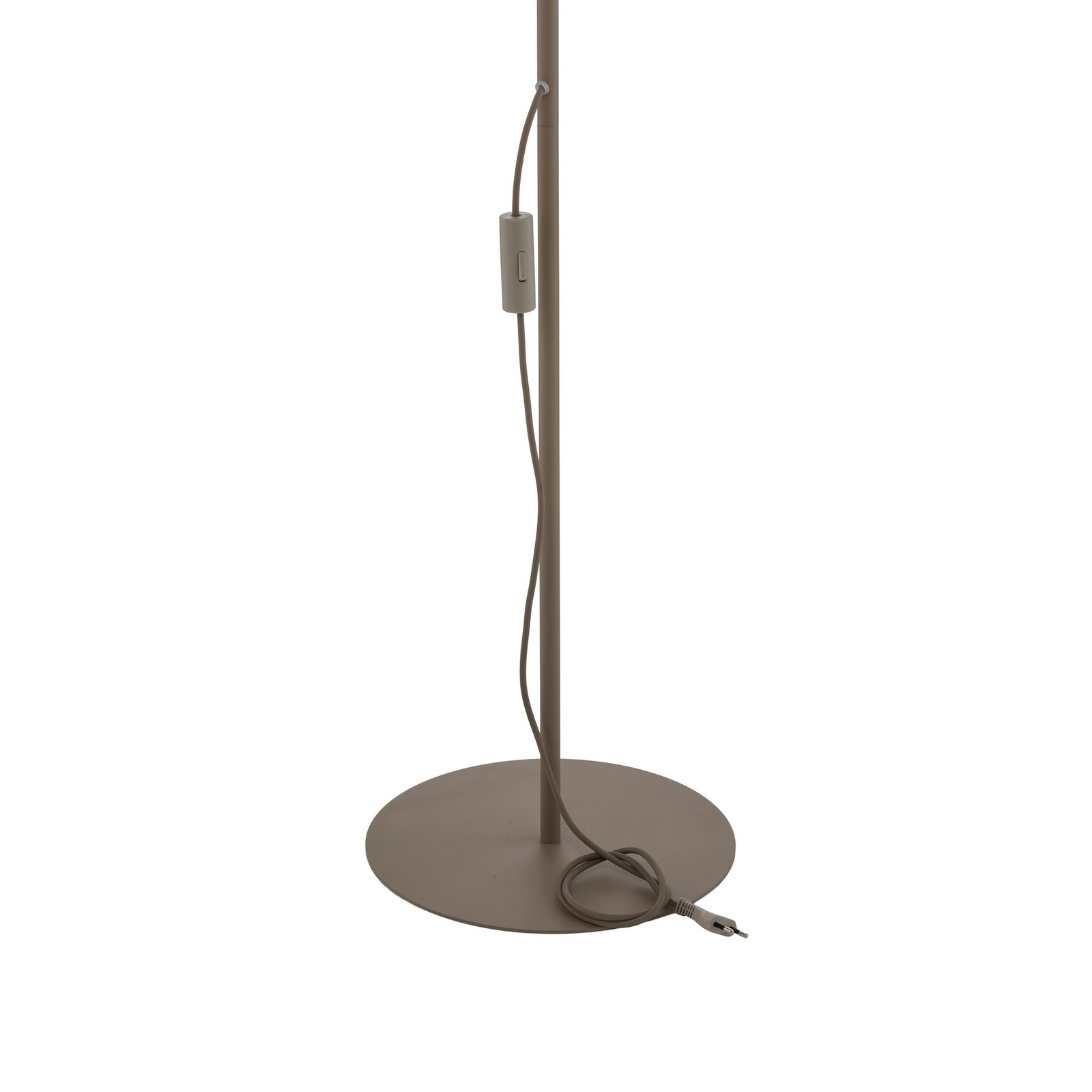 Lampa podłogowa Elizabeth, kolor piaskowy/beżowy, len, wysokość 152 cm, E27