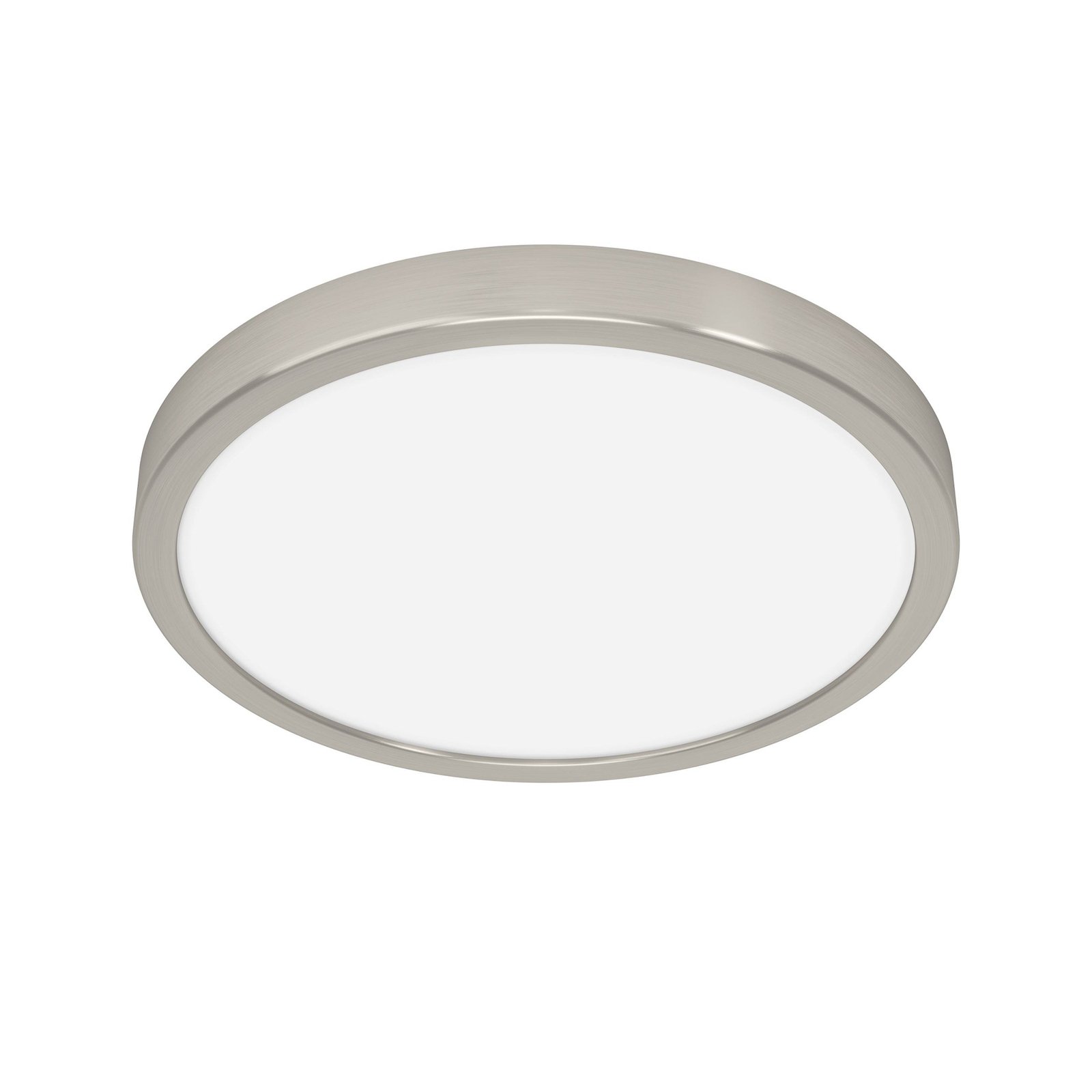 Surface-mounted LED panel Fueva 5 IP20 830 nickel Ø28.5cm