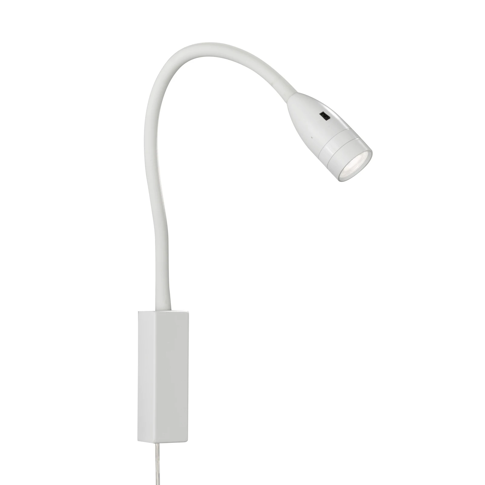 LED-Wandleuchte Sten, weiß, Höhe 61 cm, Gestensteuerung