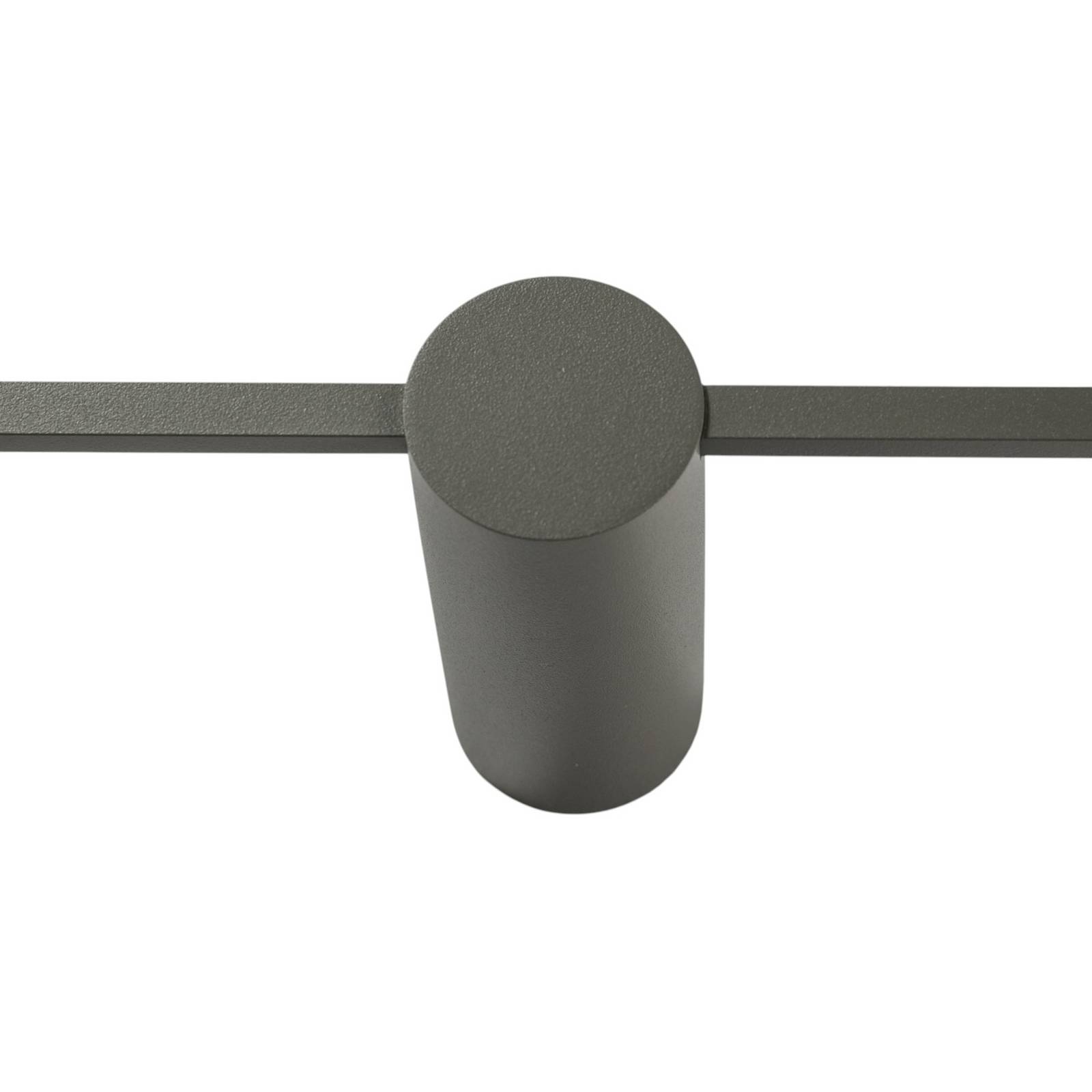 Kinkiet LED SABER, oliwkowo-zielony, wysokość 120 cm, metal 4000 K