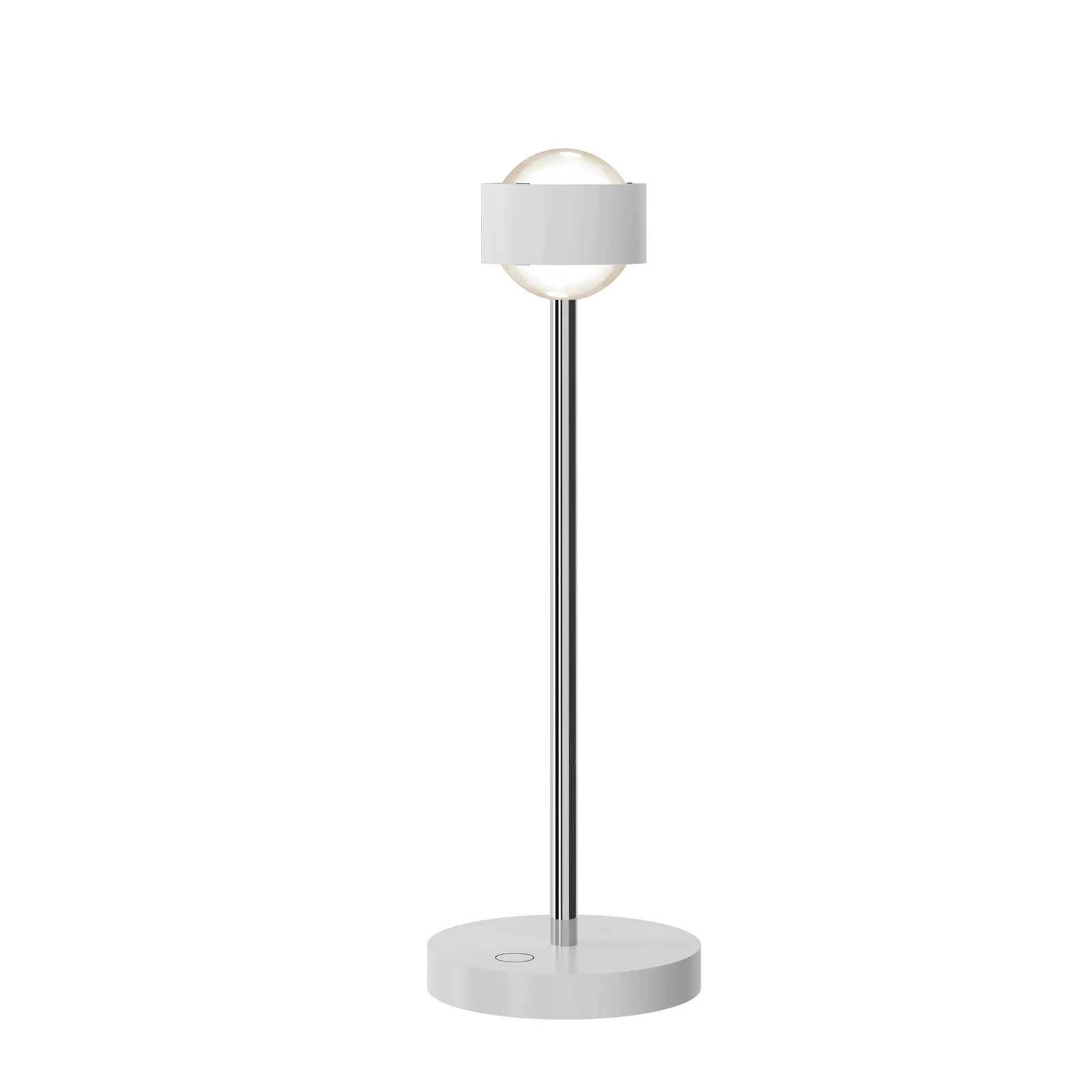 Повърнете! 80 Eye Table LED лещи матови, бели матови/хромни