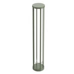 FLOS In Vitro Bollard 3, 2.700 K, 90 cm, ανοιχτό πράσινο