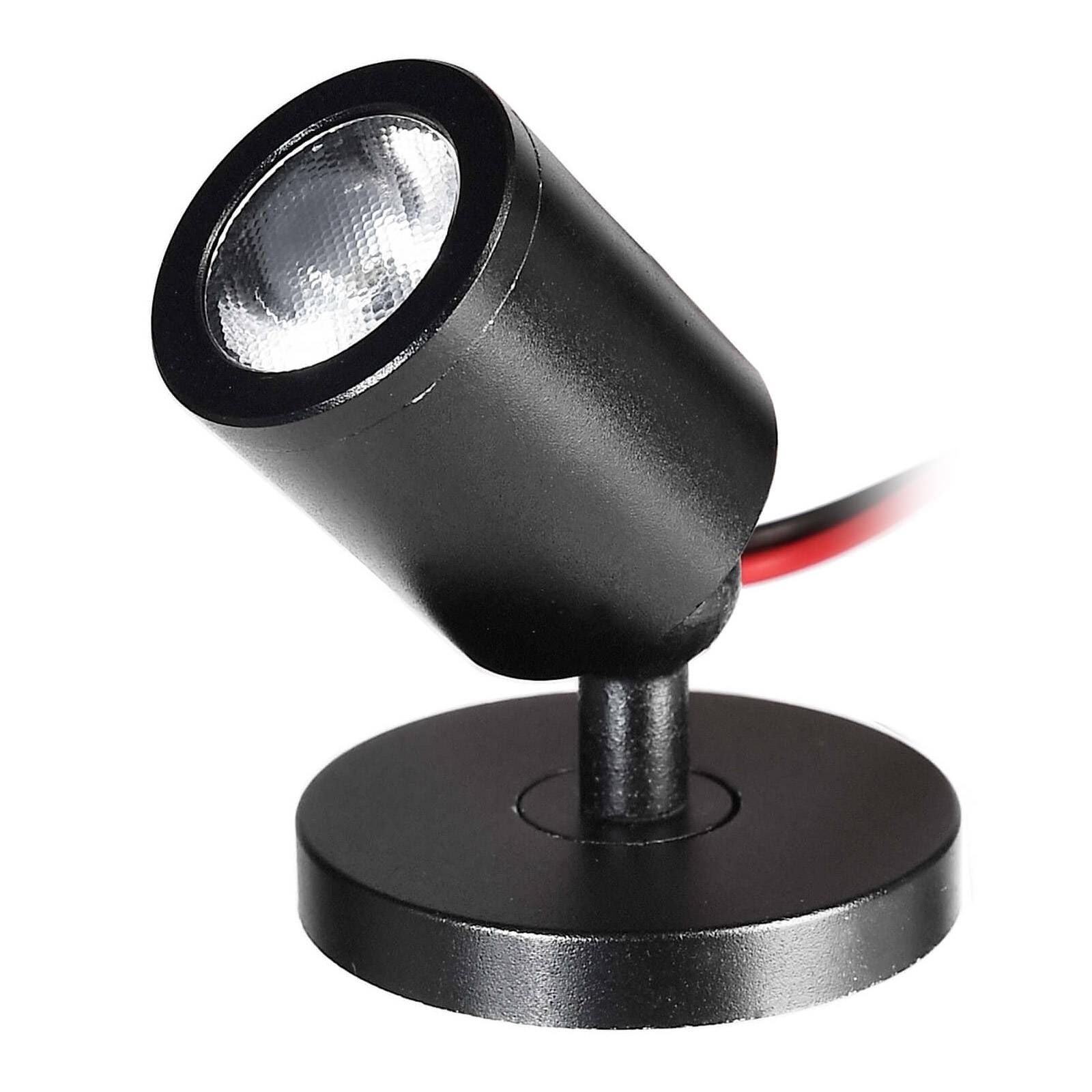 Spot LED en saillie Herculis 3 000K noir