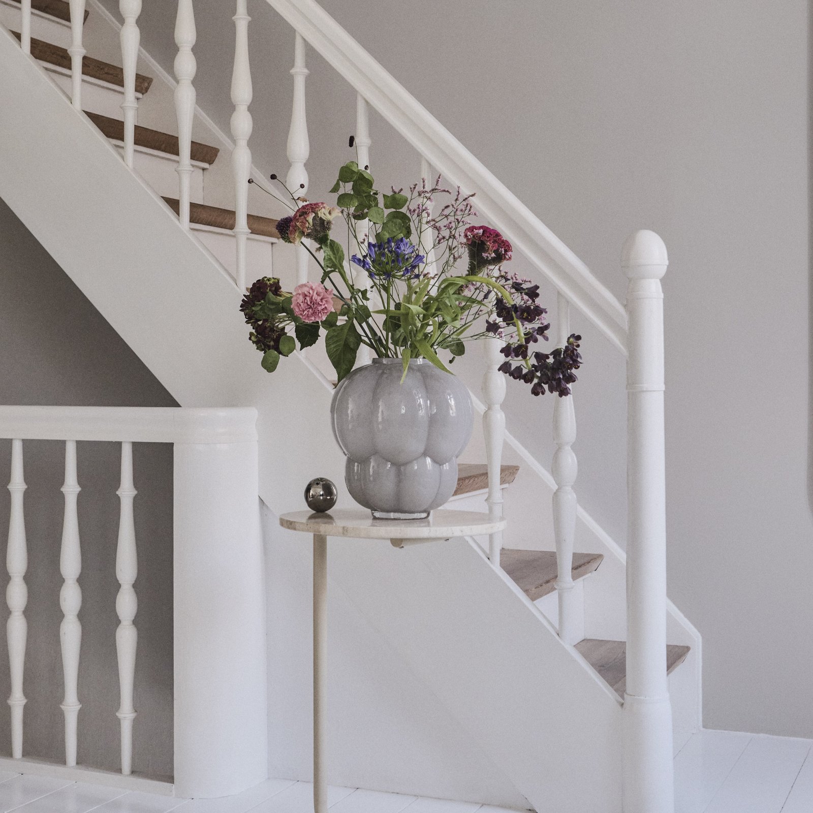 Uva Glass Vase Medium Dove - AYTM