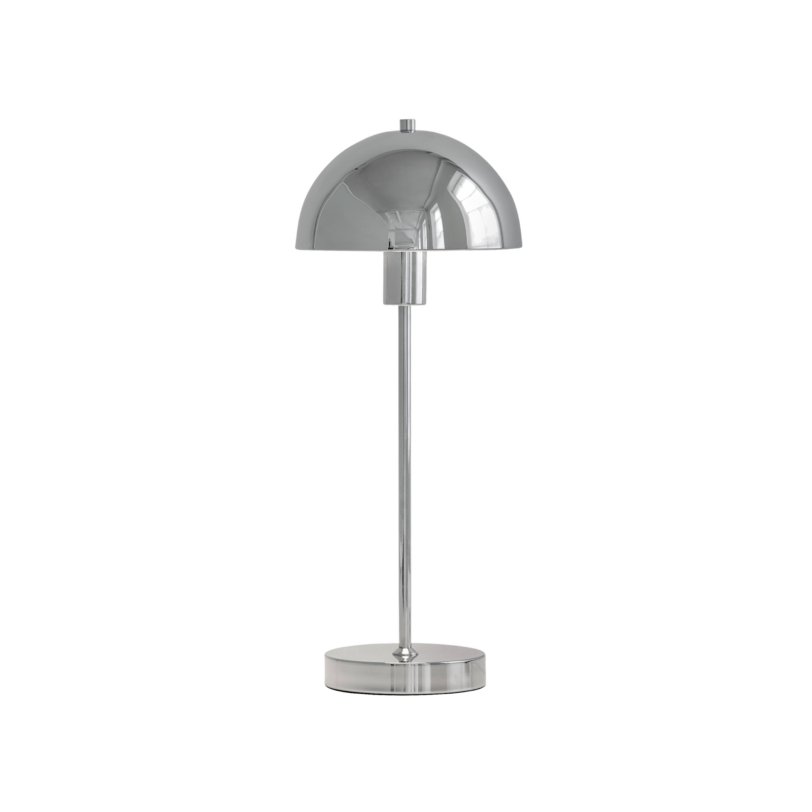 Lampe de table Vienda, chromée, hauteur 50 cm, métal, E14 - Herstal Lampe de table Vienda, chromée, hauteur 50 cm, métal, E14 - Herstal