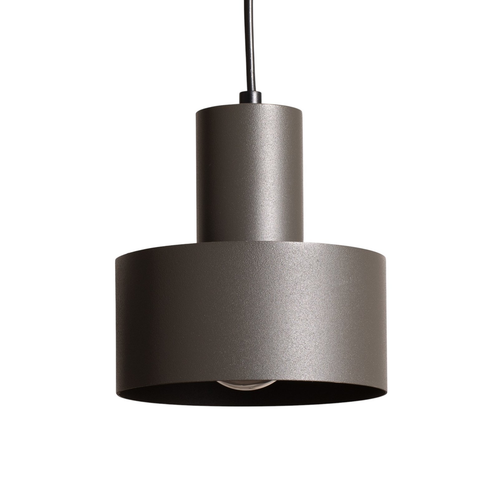 Hängeleuchte Rif 2, olivgrün, 2-flammig, linear, Stahl
