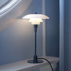 Louis Poulsen tafellamp PH 2/1, donkerblauw, Ø 20 cm