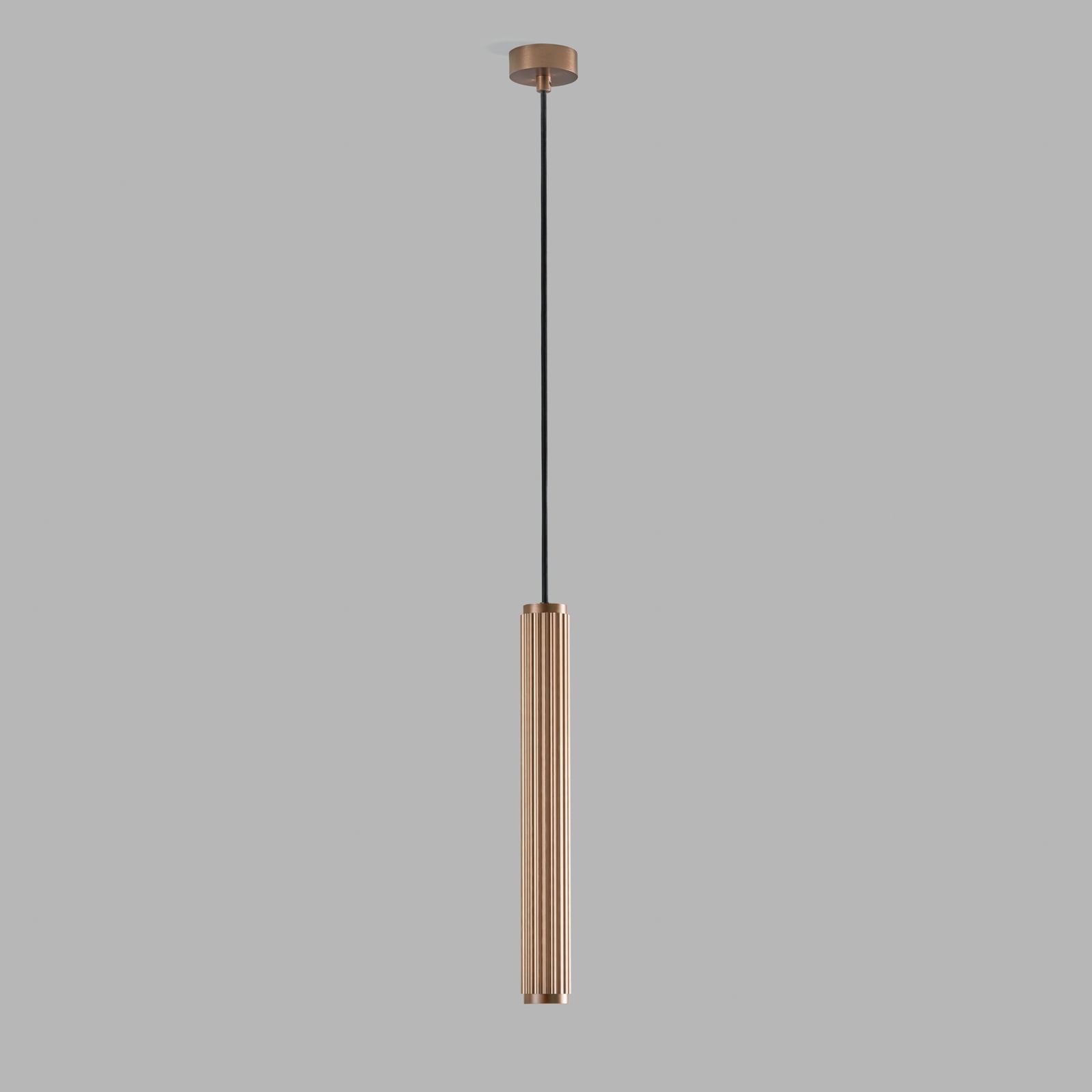 Velvet S1 Switch LED pendant light, rose gold - LIGHT-POINT