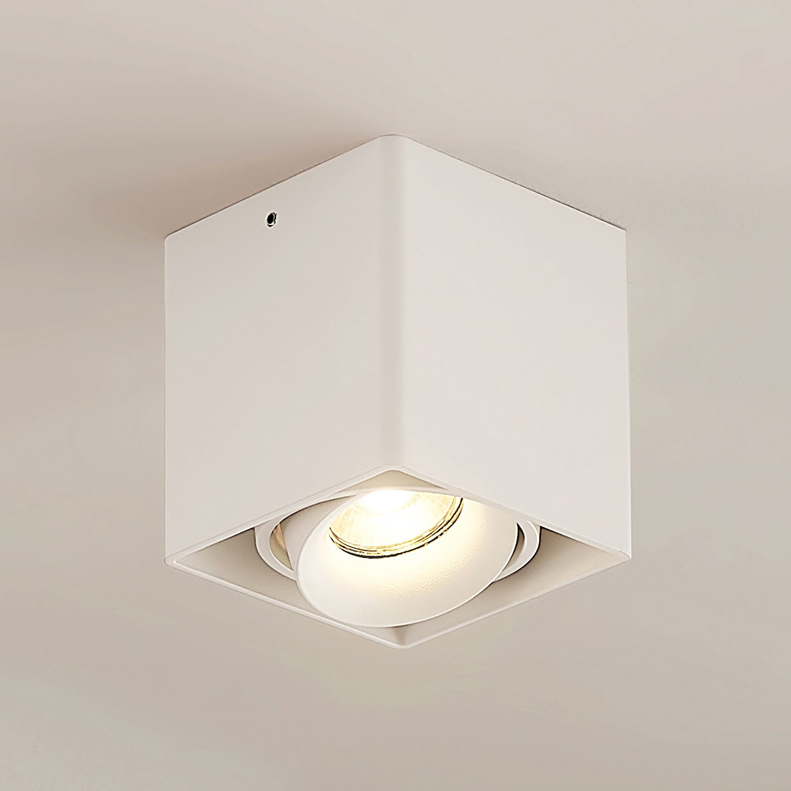 Arcchio Kubika downlight GU10, 1-bulb, white
