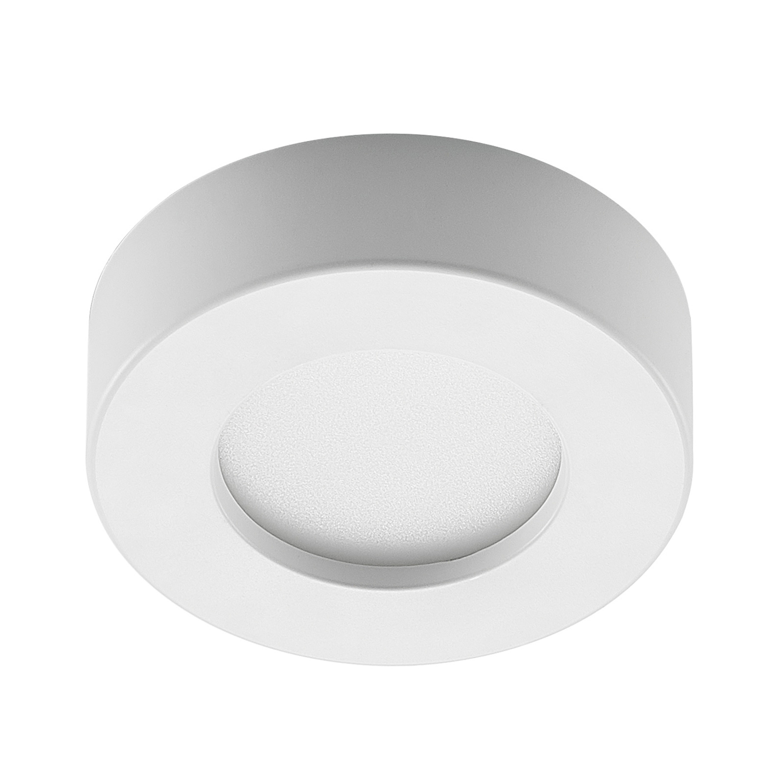 Prios LED-Deckenleuchte Edwina, weiß, 12,2 cm, dimmbar