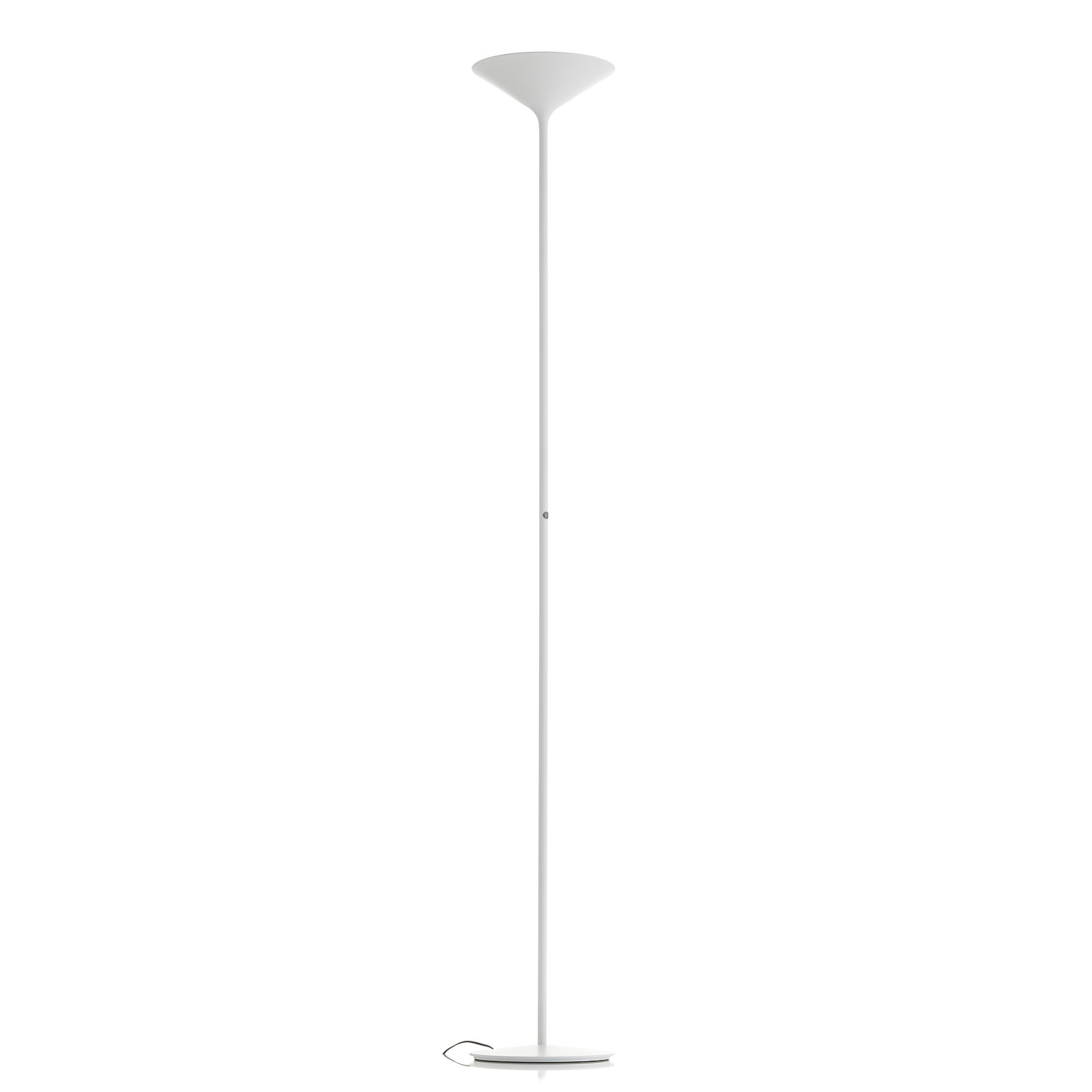 Rotaliana Dry lámpara de pie LED, blanco mate