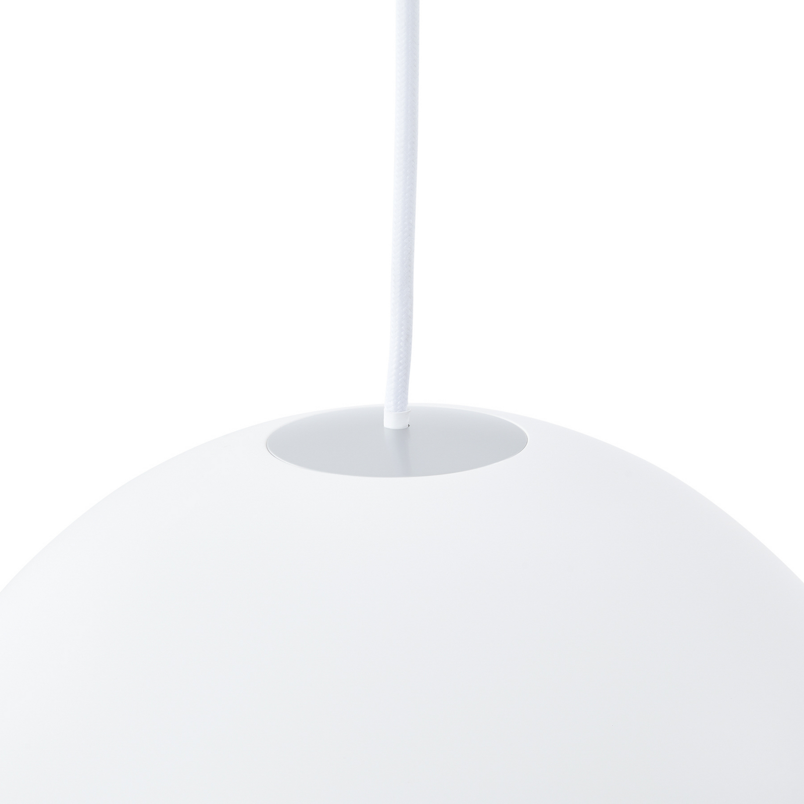 Lush Hängeleuchte, weiß, Ø 30 cm, Aluminium, E27 - NOLA Lush Hängeleuchte, weiß, Ø 30 cm, Aluminium, E27 - NOLA