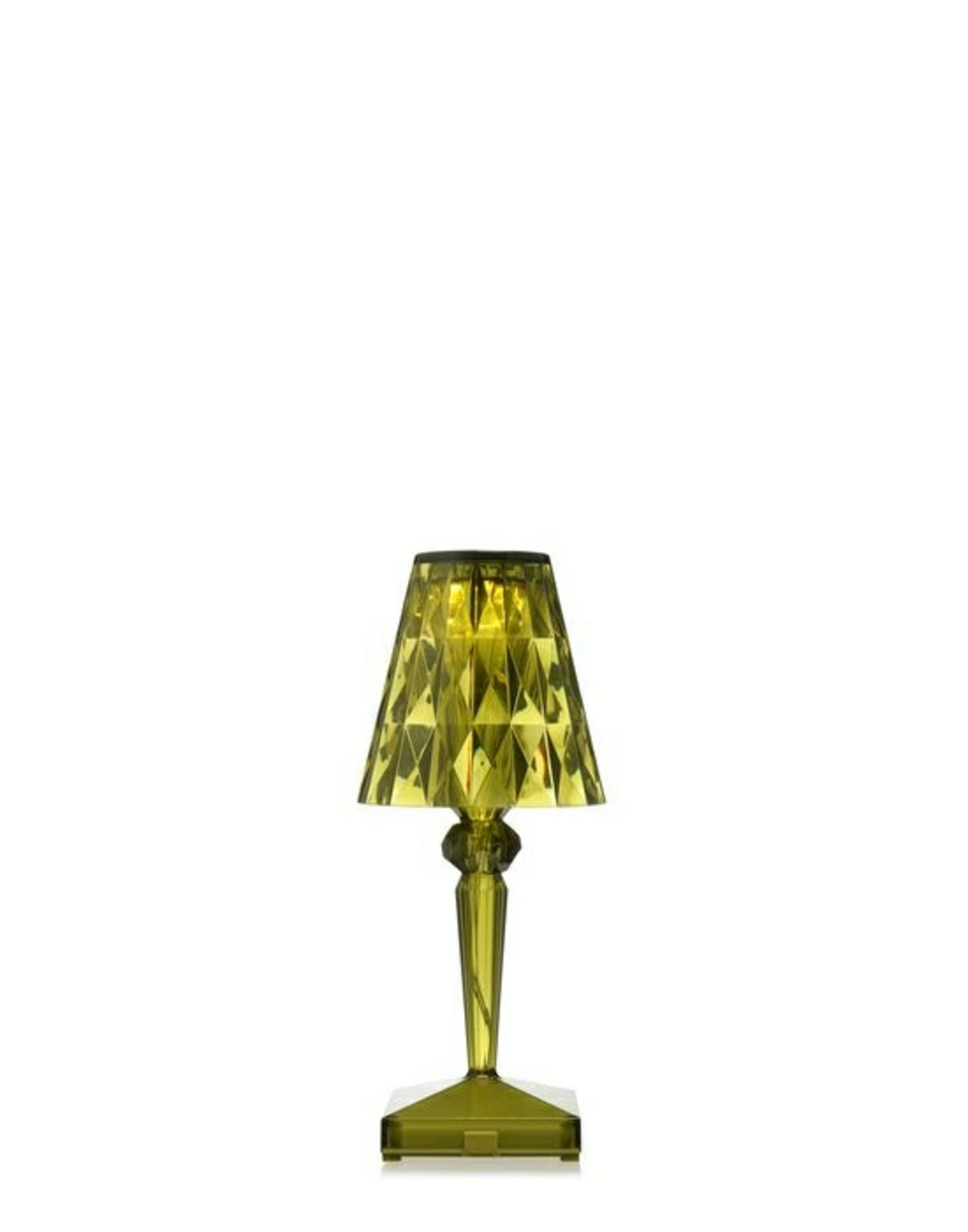 Battery Portable Lampa Stołowa IP54 Zielona - Kartell