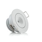 SLC MiniOne Tilt Lámpara empotrable LED blanca 2.700 K