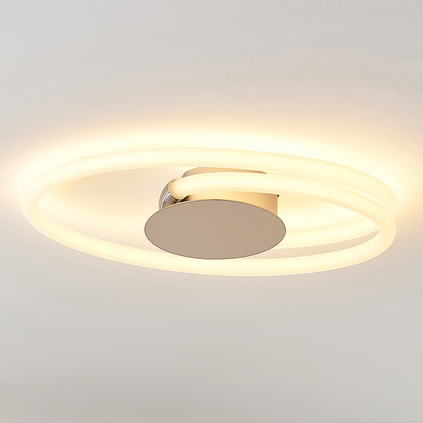 Lucande Ovala LED ceiling light, 3-step dimmable