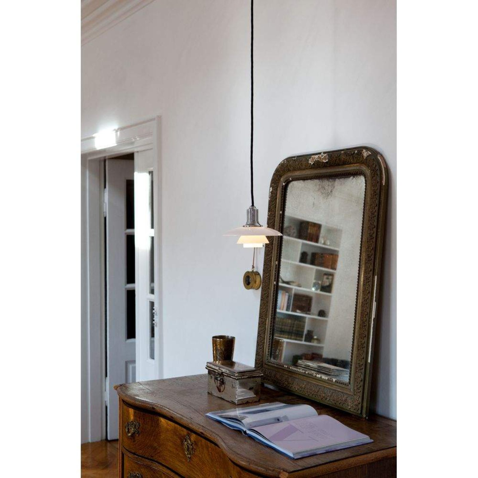 PH 2/1 Lampada a Sospensione High-Gloss Chrome-Plated - Louis Poulsen