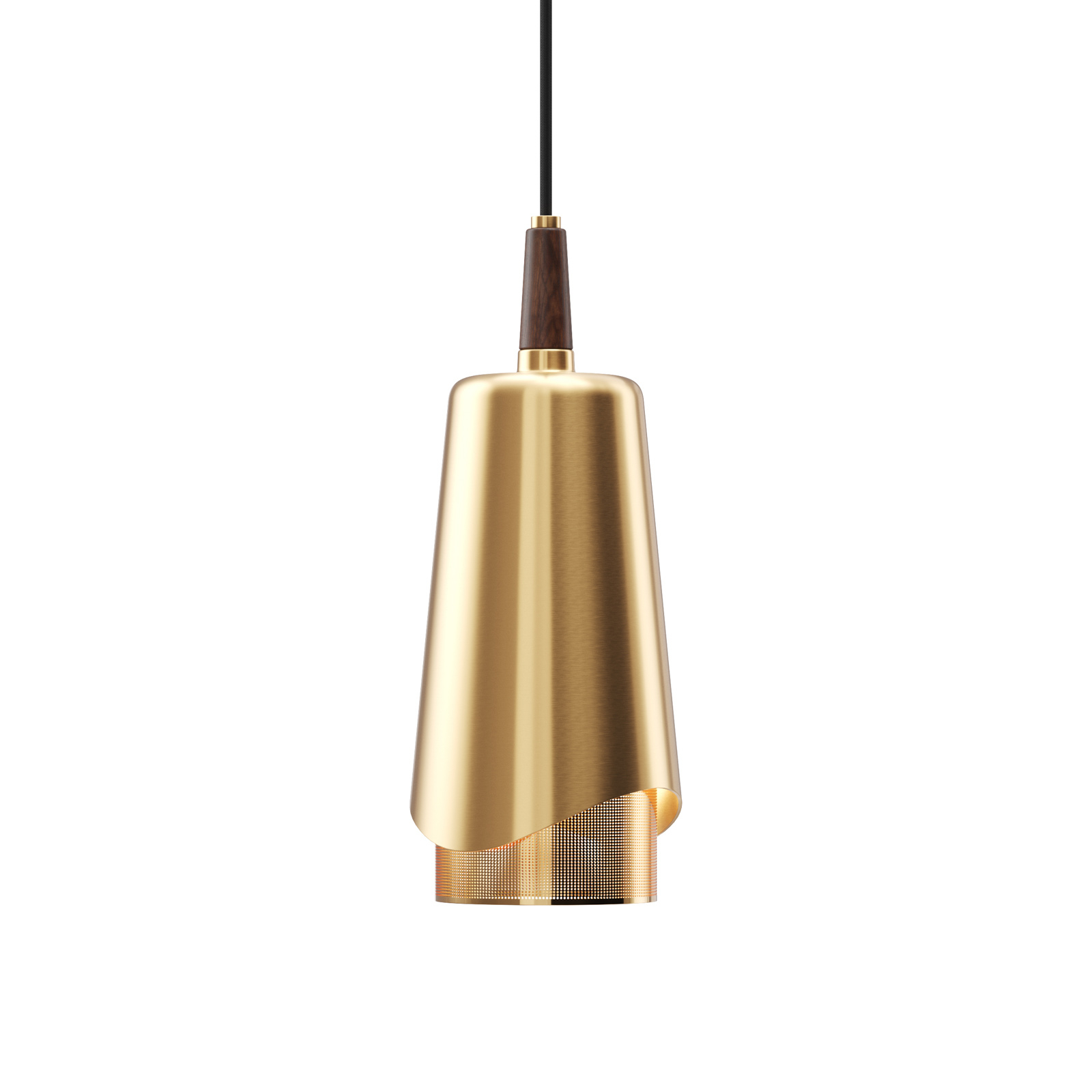 Umanoff Suspension Brass/Walnut - Audo Copenhagen