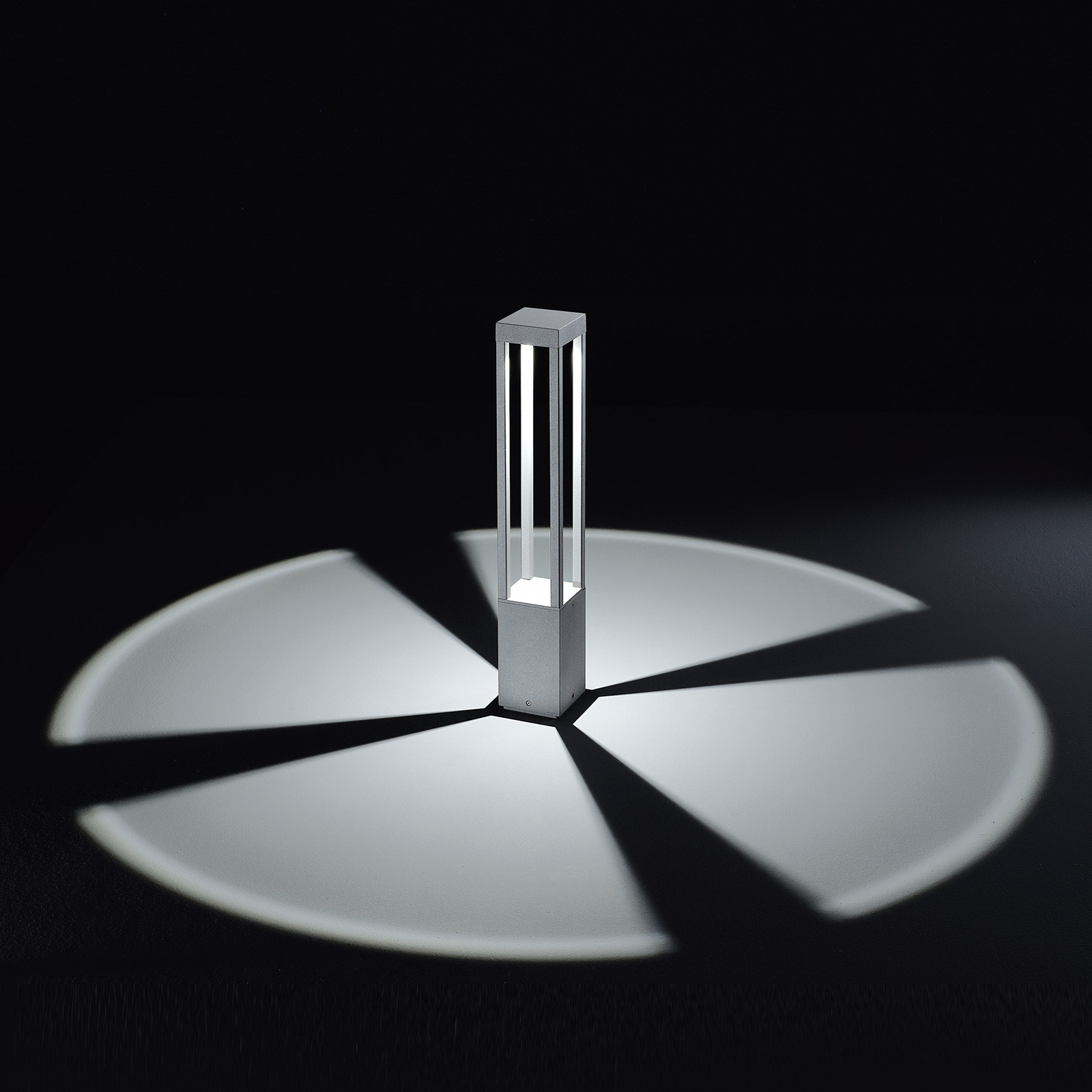 EGG LED tuinpadverlichting grijs, 65 cm