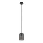 Hanglamp Colomera, zwart/grijs