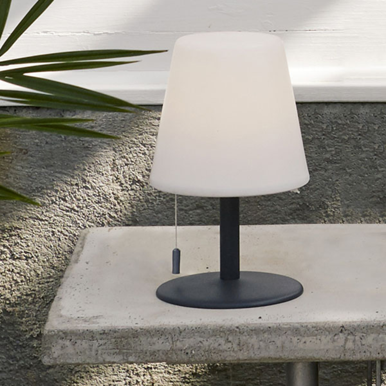 moeder traagheid blik LED tafellamp Gardenlight Kreta met accu 26,5cm | Lampen24.be