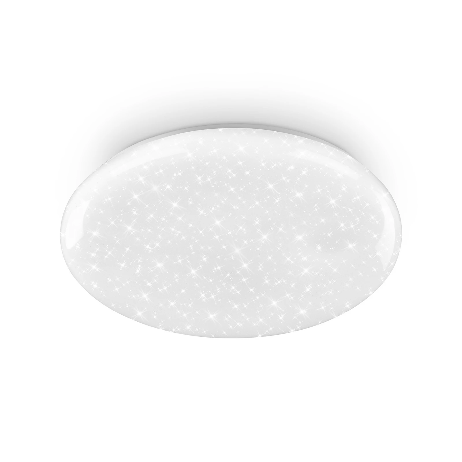 Lampa sufitowa LED Bright Sky, biała, 51 W, gwieździste niebo