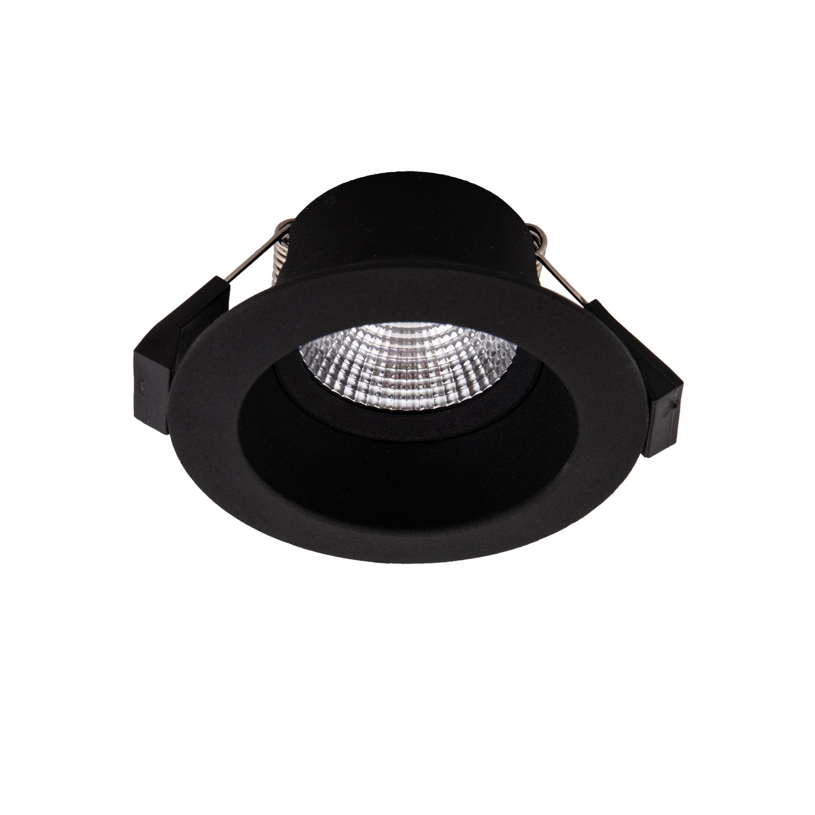 SLC One Soft LED za vgradnjo, črna, zatemnjena do tople barve