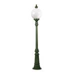 Lamp post Madeira 1-bulb dark green