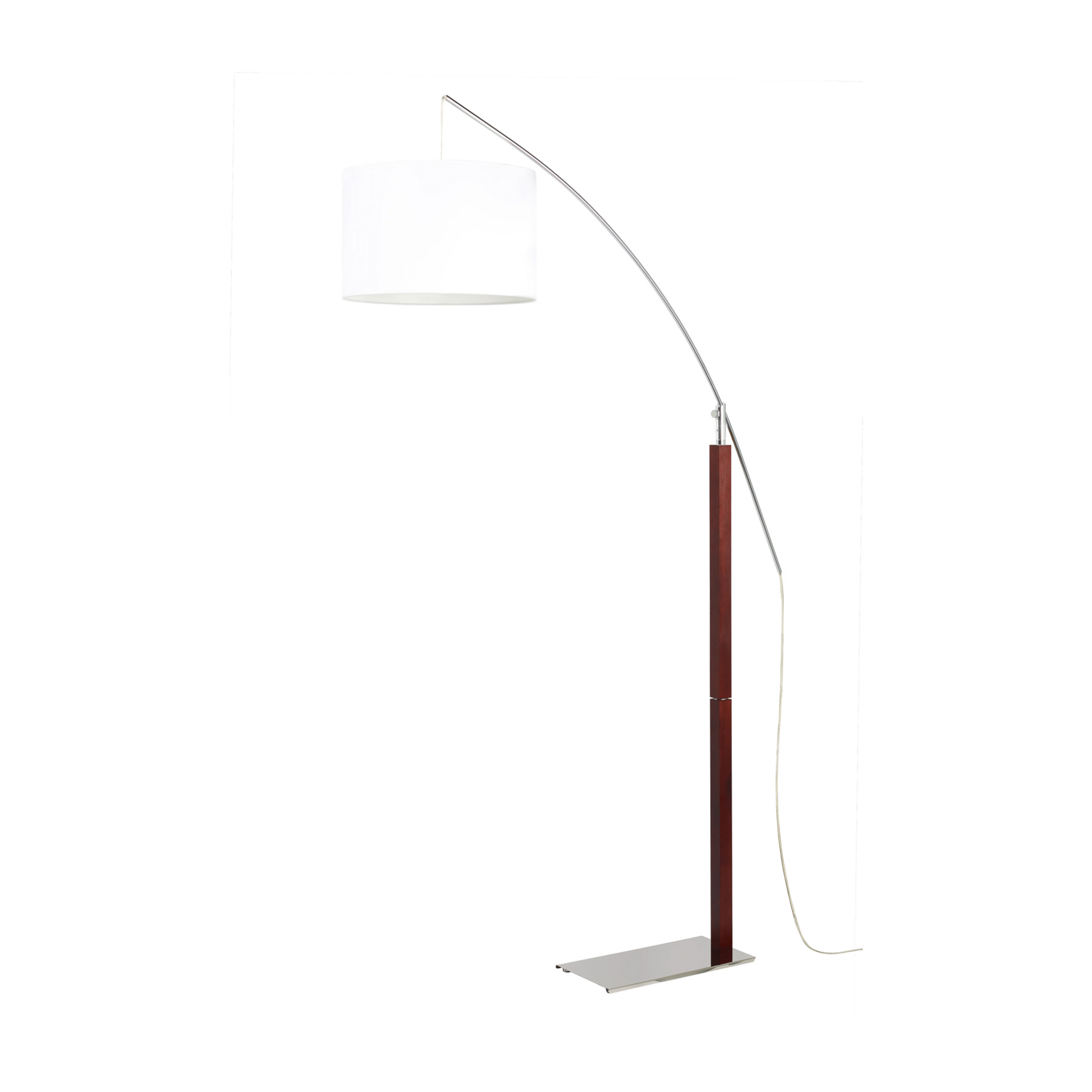 Aluminor Rainbow Stehlampe ebenholz/chrom