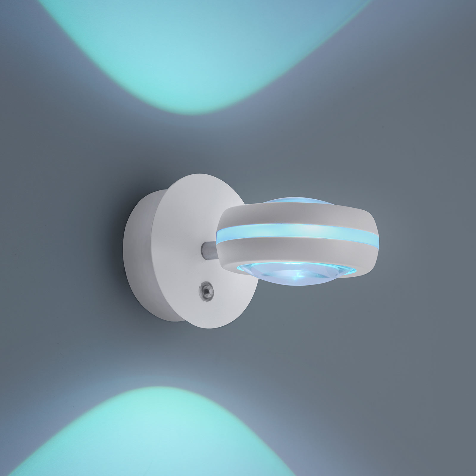 Trio WiZ Vista applique LED, bianco