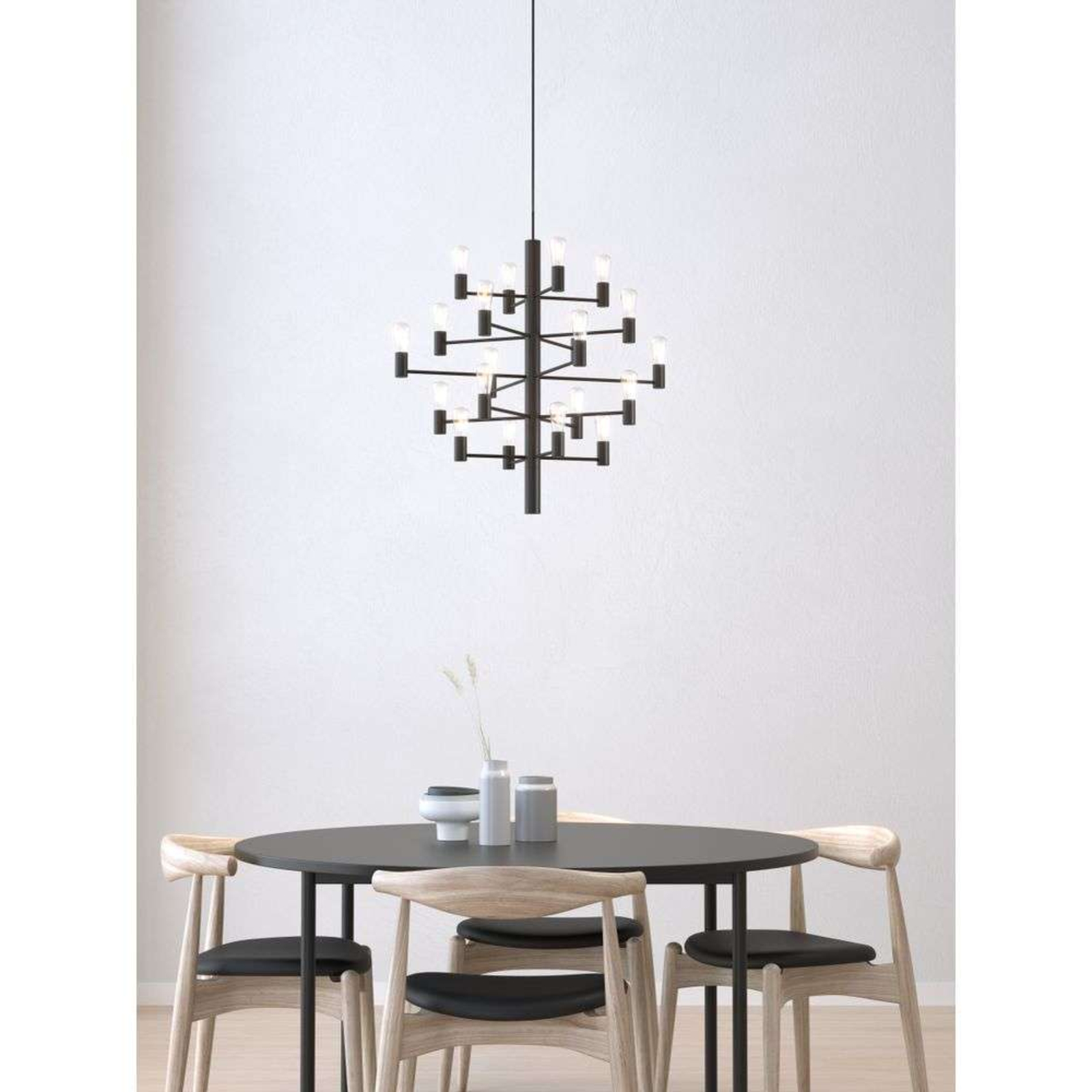 Manola 20 Candelabru Black Dimmable LED - Herstal