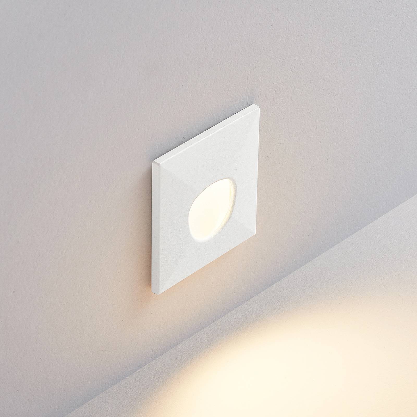 Oprawa wpuszczana LED Molto Luce Wall 68R Sina SQ biały aluminium CCT