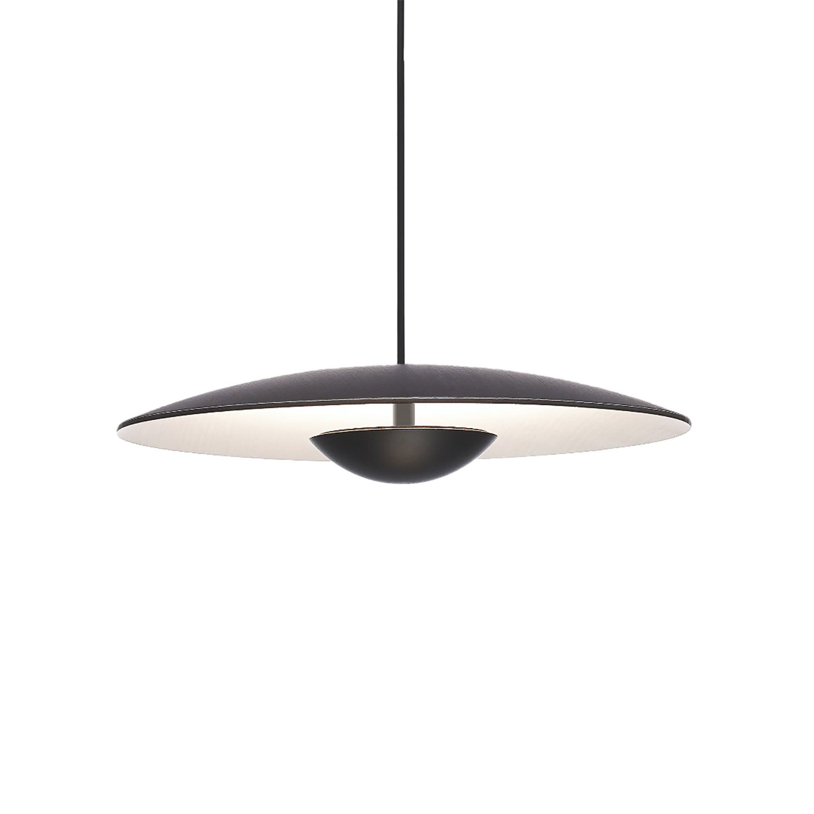 MARSET Ginger LED pendant, TRIAC, made of wood
