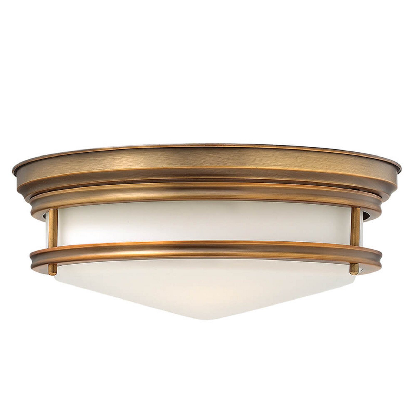 Plafonieră Hadley bronz periat