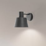 Wandleuchte Dunka, olivgrün, 1-flammig, Stahl, Höhe 17 cm