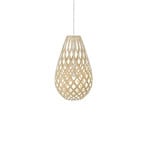 Koura Taklampa H50 Bamboo - David Trubridge