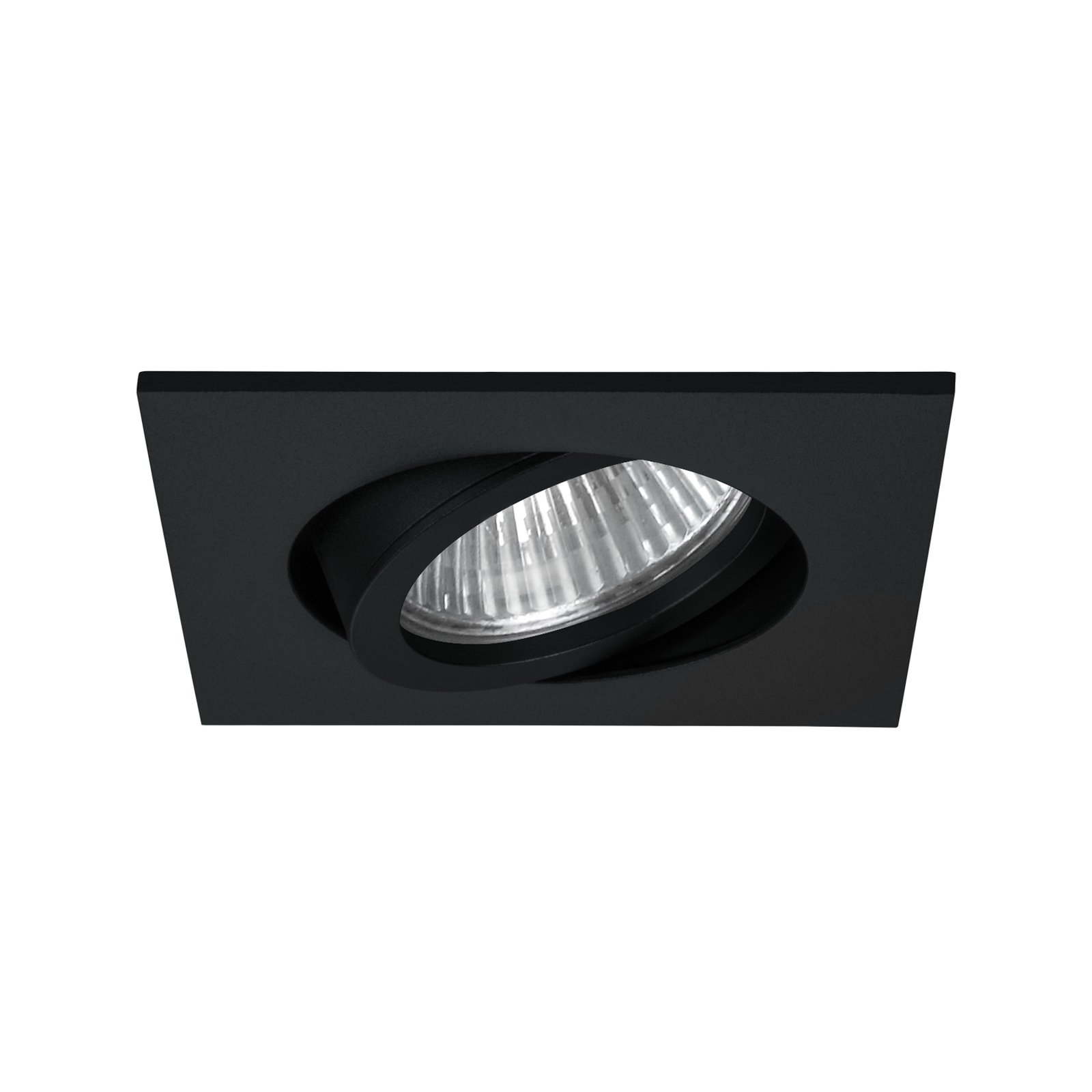 BRUMBERG recessed spotlight Tirrel-S, GU10 socket, matt black