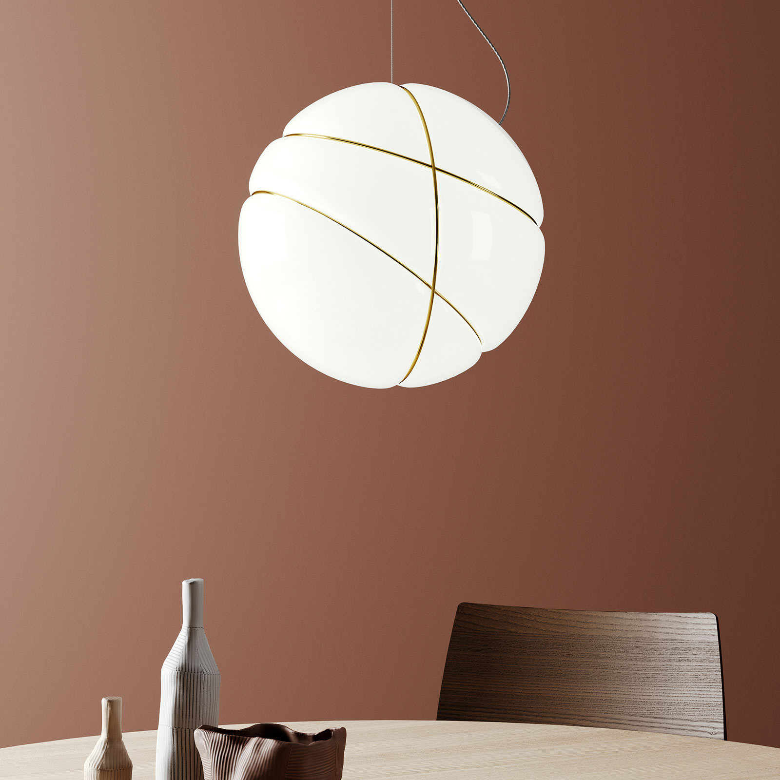 Fabbian Armilla hanglamp van glas